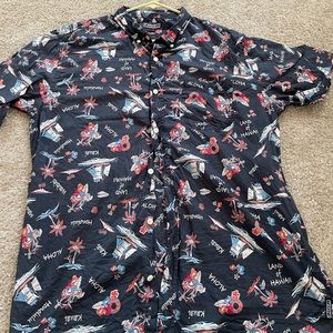 Mens Ezekiel short sleeve button down